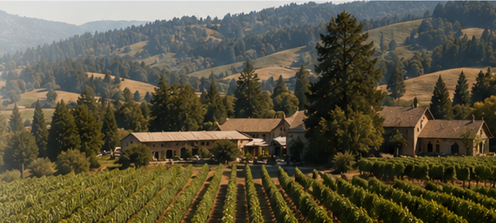 Sonoma County vineyard landscape
